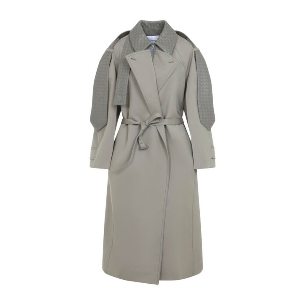 Bottega Veneta Cotton Silk Trench Women